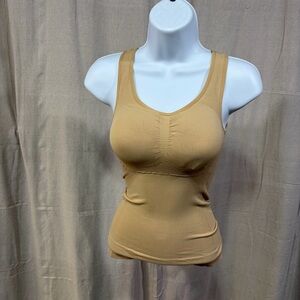(NWT) Contorly Tan Shaping Cami